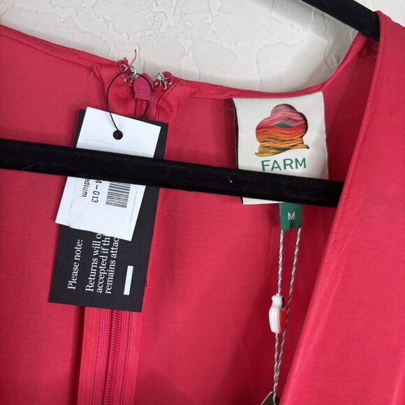 Farm Rio Red Cutout Maxi Dress - Picture 12 of 12